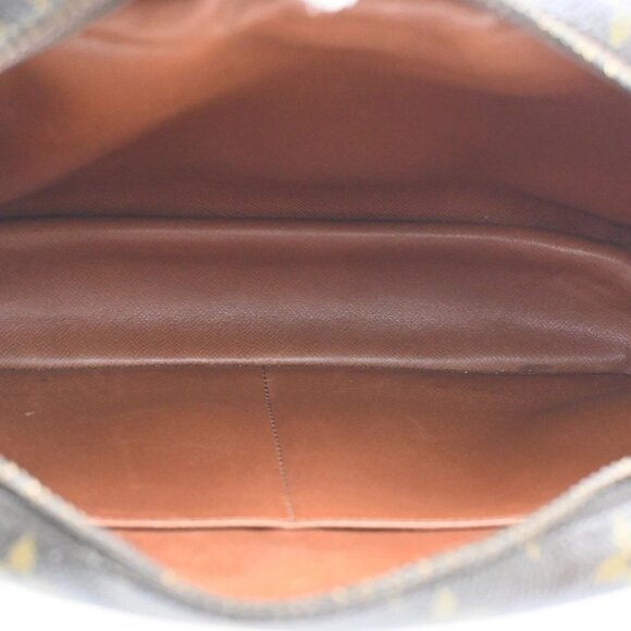 LOUIS VUITTON Compiegne 28 Clutch Bag Monogram Leather Brown GHW M51845 67FC090 - Picture 9 of 16